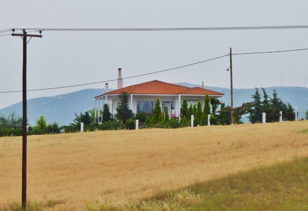 Vineyard Country House With Panoramic Seaview アレクサンドルポリス エクステリア 写真