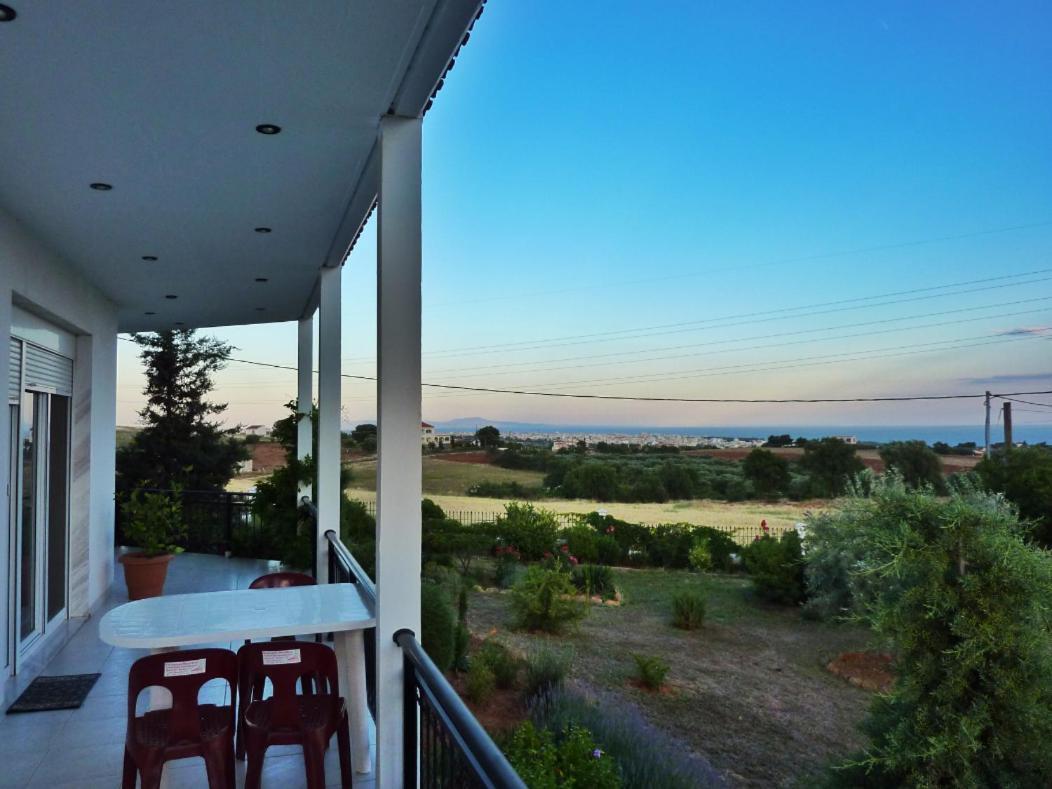 Vineyard Country House With Panoramic Seaview アレクサンドルポリス エクステリア 写真